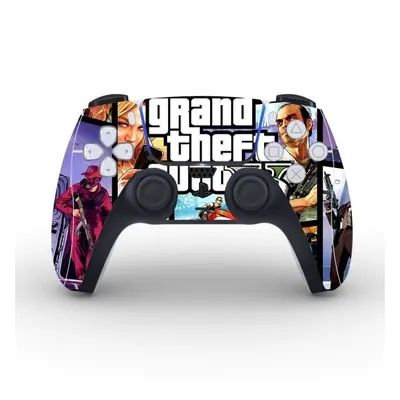 Grand Theft Auto V GTA Protective Cover Sticker For PS5 Controller Skin