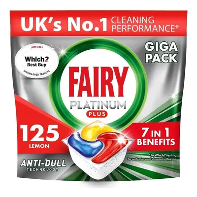 Fairy Platinum Plus Complete All-In-1 Dishwasher Tablets Bulk, Tablets