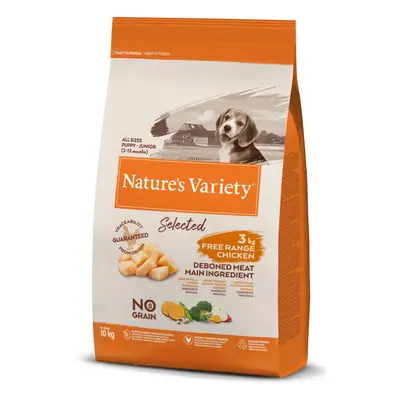 Nature's Variety Selected Complete Dry Food for Junior Dogs with Free Range Chicken - Kg