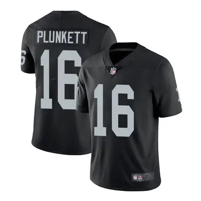 (Men's-XL, Black) T-Shirt Las Vegas Raiders Jim Plunkett Jersey - Men's