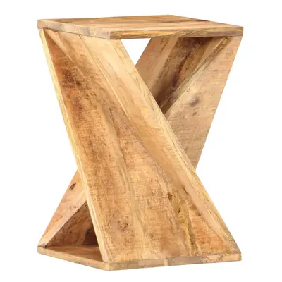 vidaXL Solid Mango Wood Side Table 35x35x55cm Living Room Table Telephone Desk