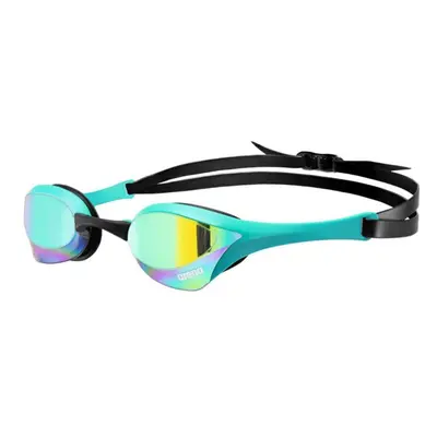 (Emerald/Peacock) Arena Cobra Ultra Swimming Goggles Swipe Mirror Racing Unisex