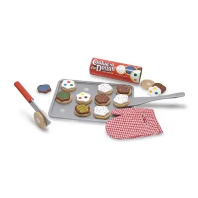 Melissa & Doug Slice and Bake Wooden Cookie Play Food Set