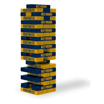 Wild Sports NCAA West Virginia Mountaineers Table Top Stackers x x .5 Team Color