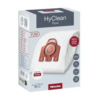 12281690 HyClean 3D Efficiency FJM Vacuum Cleaner Bags for Bagged Miele Vacuum Cleaners, Pack of