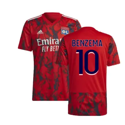 (XXL) Olympique Lyon Away Shirt (BENZEMA 10)