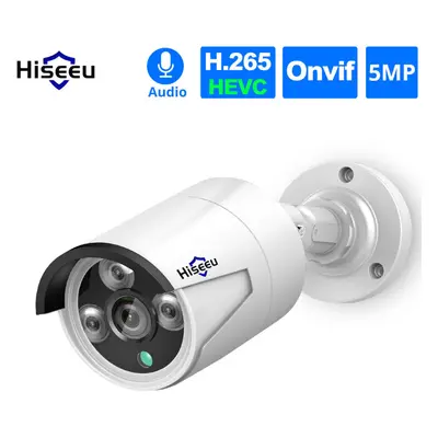 HB615 H.265 5MP Security IP Camera POE ONVIF Outdoor Waterproof IP66 CCTV P2P Video Camera