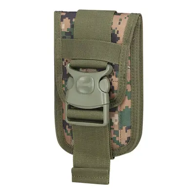 (Jungle) Tactical Molle Phone Holster Outdoor Belt Waist Bags Utility Vest Card Carrier Bag Mini