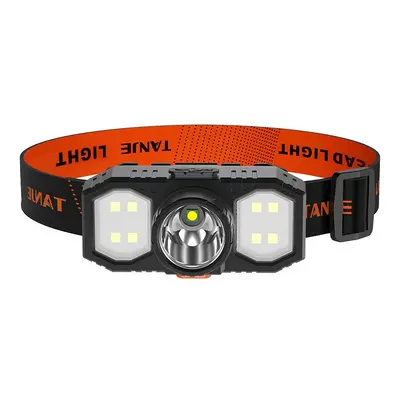 (Type B no sensor A) Motion Sensor Headlight Powerful Headlamp USB Rechargeable Head Lamp Head T