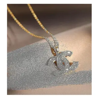 Cc Pendant Necklace High-end Temperament Pendant Necklace Simple And Versatile