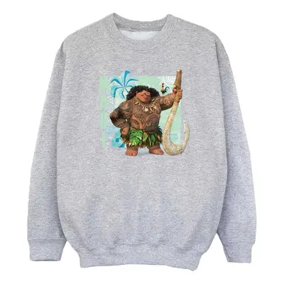 (XL, Sports Grey) Disney Mens Moana Maui Sweatshirt