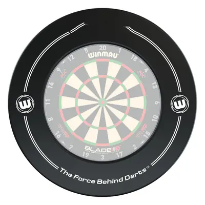 (Single) Black Printed Dartboard Surround