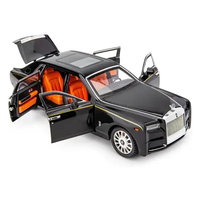 (black, 1/18-Size:29*10.2*7.5cm) 1/18 Rolls-royce Phantom Model Car Alloy Diecast Collectible Pu