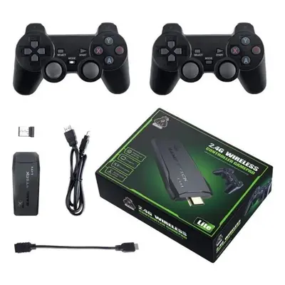 (black, 64G/10000+ Games) Game Console, Console Game Stick Lite 64gb, 10,000 Games, 4k, 2.4 Ghz.