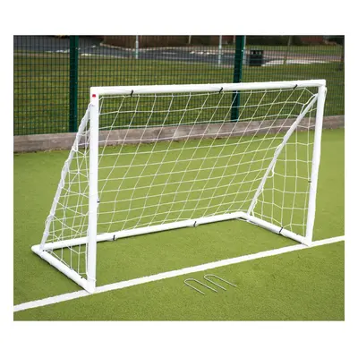 (6' x 4') Precision Football Soccer Goal Post Net Sports Training Match Junior Garden Goal (2020