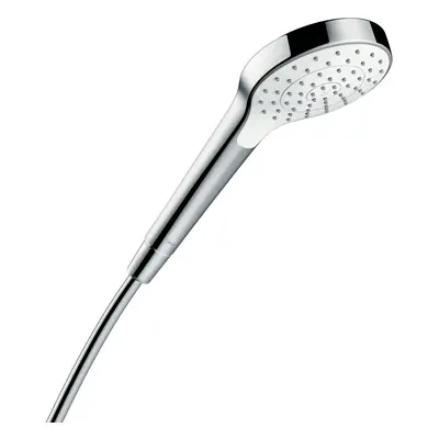 hansgrohe Croma Select 110 hand shower with spray mode, white/chrome