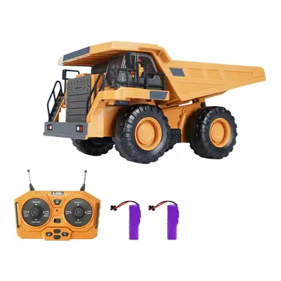 (brown, RC Dump Truck) Rc Excavator 1/20 2.4ghz 11ch Rc Construction Truck Engineering Vehicles 