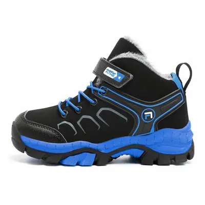 (blue, 31) Children&apos;s Shoes Winter Plus Velvet Casual Shoes Boys&apos; Hiking Shoes