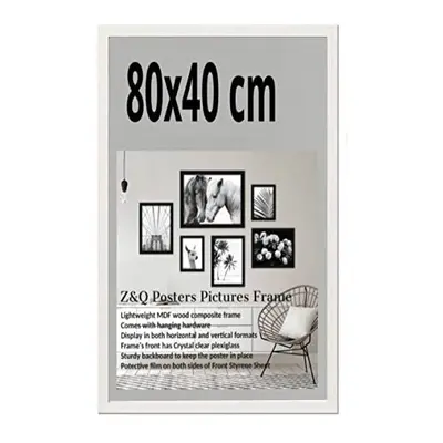 Z&Q Elegant Gallery Frame x 40cm | Photo Picture Art Paintings Display Frame | Portrait & Horizo