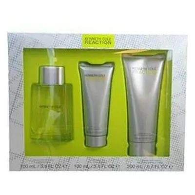 Kenneth Cole Reaction For Men, Gift Set 100ml Eau De Toilette,& Aftershave Gel