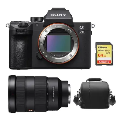 SONY A7 III + SEL 24-70MM F2.8 GM + 64GB SD card + camera Bag