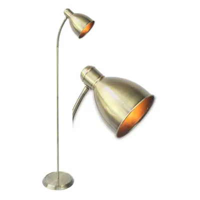 Carter - Antique Brass Floor Lamp