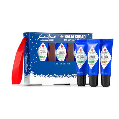 Jack Black The Balm Squad Gift Set Intense Therapy Lip Balm with SPF Sun Protection - Naural Min