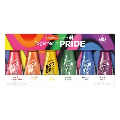 Sally Hansen Insta-Dri Pride Pack - Rainbow, x 0.3oz