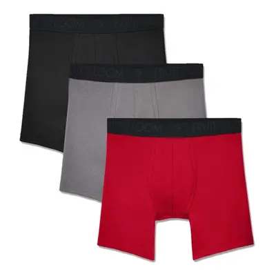 Fruit of the Loom Men's Breathable Underwear Micro Mesh - Assorted Color - Boxer Brief 2X-Large