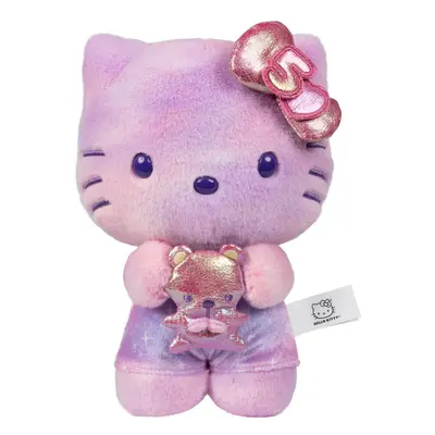 Hello Kitty and Friends 50th Anniversary 8-inch Hello Kitty Plush with 50th Anniversary Teddy Be