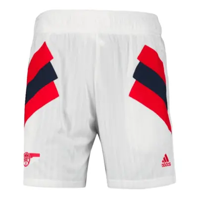 (XXL) Arsenal Icon Shorts (White)