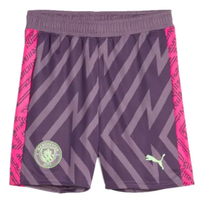 (M) Man City Goalkeeper Shorts (Purple Charcoal)