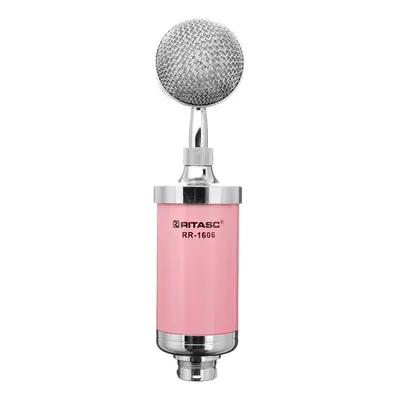 (Pink) Live Microphone Recording Microphone Condenser Microphone