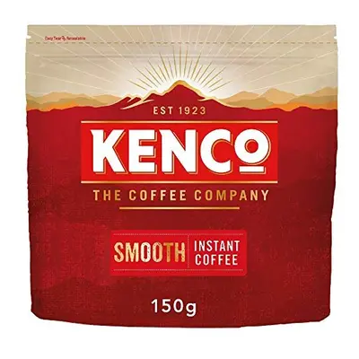 Kenco Smooth Instant Coffee Refill 150g (Pack of 6, Total 900g)