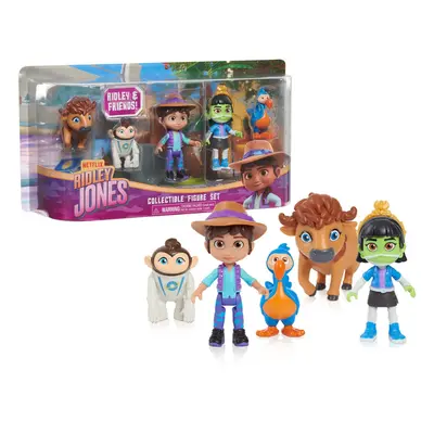 Netflix Ridley Jones Collectible Figure Set 5-Pack of Ridley Jones an