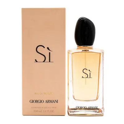 Armani Si by Giorgio Armani 3.4 oz EDP Perfume for Women New In Box