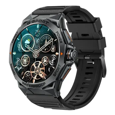 (black) Mevaden 1.43 Inch Amoled Screen Bluetooth Call Smart Watch Men Sports Fitness Ip68 Water