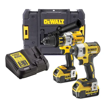 Dewalt DCK276M2T 18v Brushless DCD996 Combi Drill DCF887 Impact Driver x 4.0ah