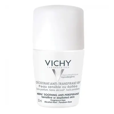 Vichy 48Hr Soothing Anti-Perspirant Roll-On For Sensitive Sk