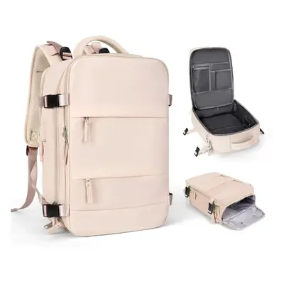 (beige, 42*32*17) Travel Backpack For Women, Carry On Backpack,tsa Laptop Backpack Flight Approv