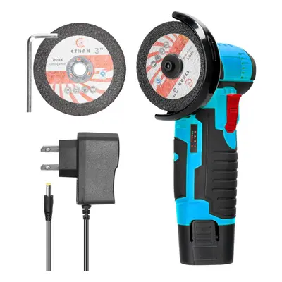 (multicolor, US Plug 1pcs battery) 19500rpm Electric Grinding Tool Multifunctional Mini Grinder 