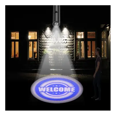 (Welcome) LED Projection Lamp Advertising Lights WELCOME Or MERRY CHRISTMAS Logo