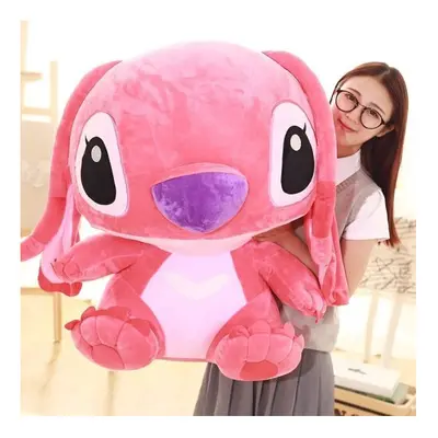 (Angel, 40CM) Kawaii Stitch Long ears Plush toys Disney cute Dolls Soft Pillows for baby kids De