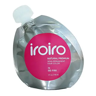 IROIRO Premium Natural Semi-Permanent Hair Color Pink (4oz)