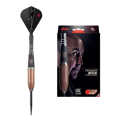 Target Darts Phil Taylor Power 9-Five Gen 26G 95% Tungsten Steel Tip Darts Set, Generation