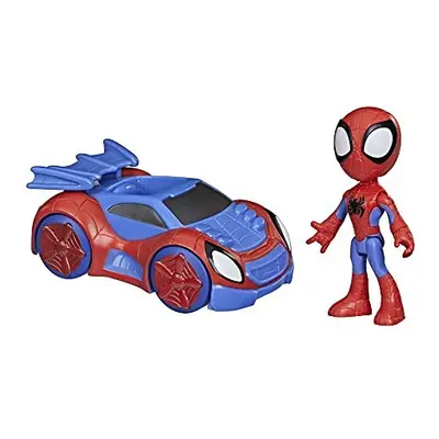 Hasbro Spidey and His Amazing Friends - Figure & Web-Crawler Vehicle (F1940)