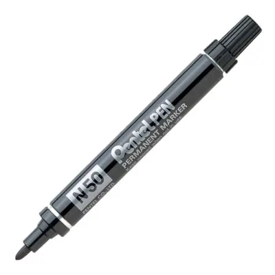 Pentel N50 Black Permanent Marker