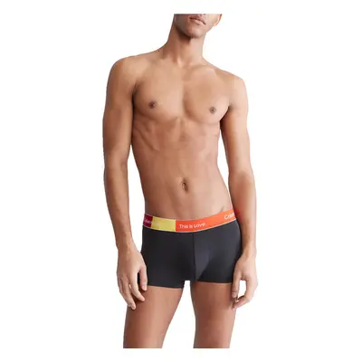 Calvin Klein Men's This is Love Pride Colorblock Micro Underwear Blac