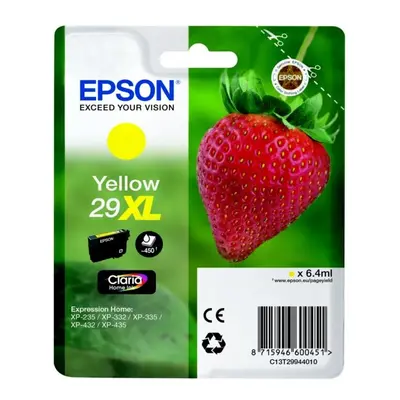 Epson C13T29944022 (29XL) Ink cartridge yellow, pages, 6ml