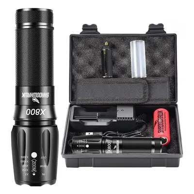 X800 lumens Torches Super Bright Led Torch Powerful Military Tactical Flashlight Torch